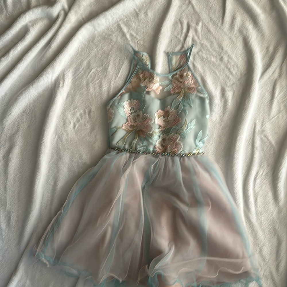 Multi color girls dress size 7
